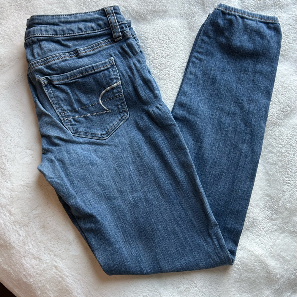 AMERICAN EAGLE OUTFITTERS Stretch Jeggings Skinny Jeans 4